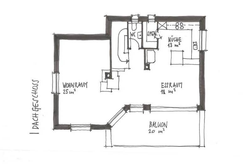 Floor plan: Attic floor